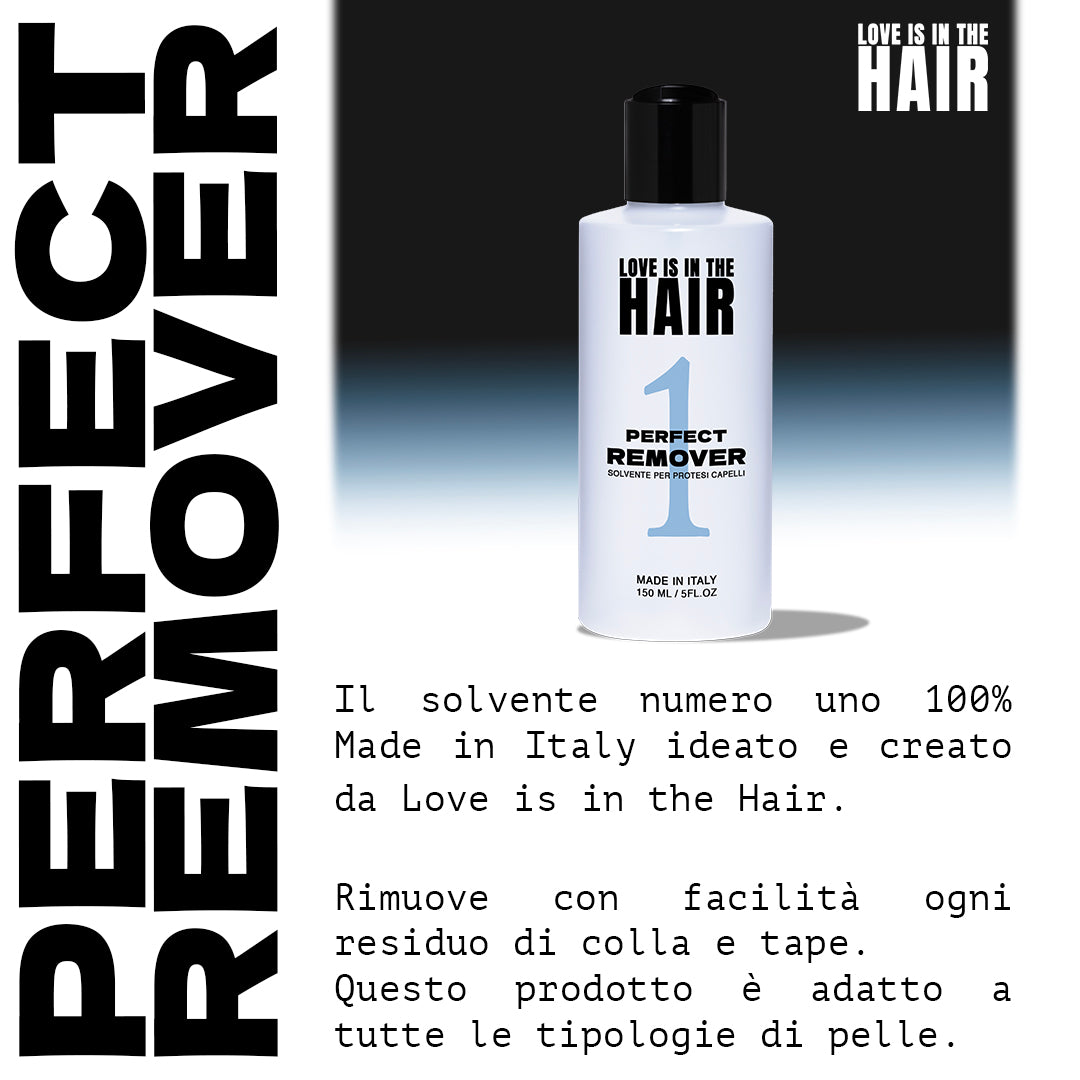 PERFECT REMOVER / SOLVENTE PER RIMOZIONE DI COLLE E TAPE PER PROTESI CAPELLI