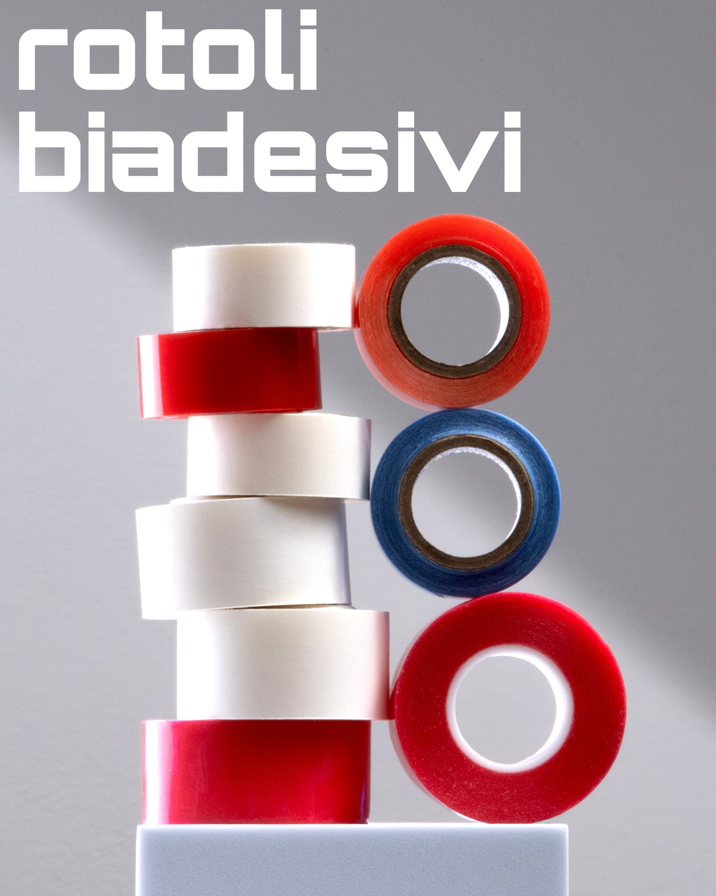 rotoli biadesivi e tapes