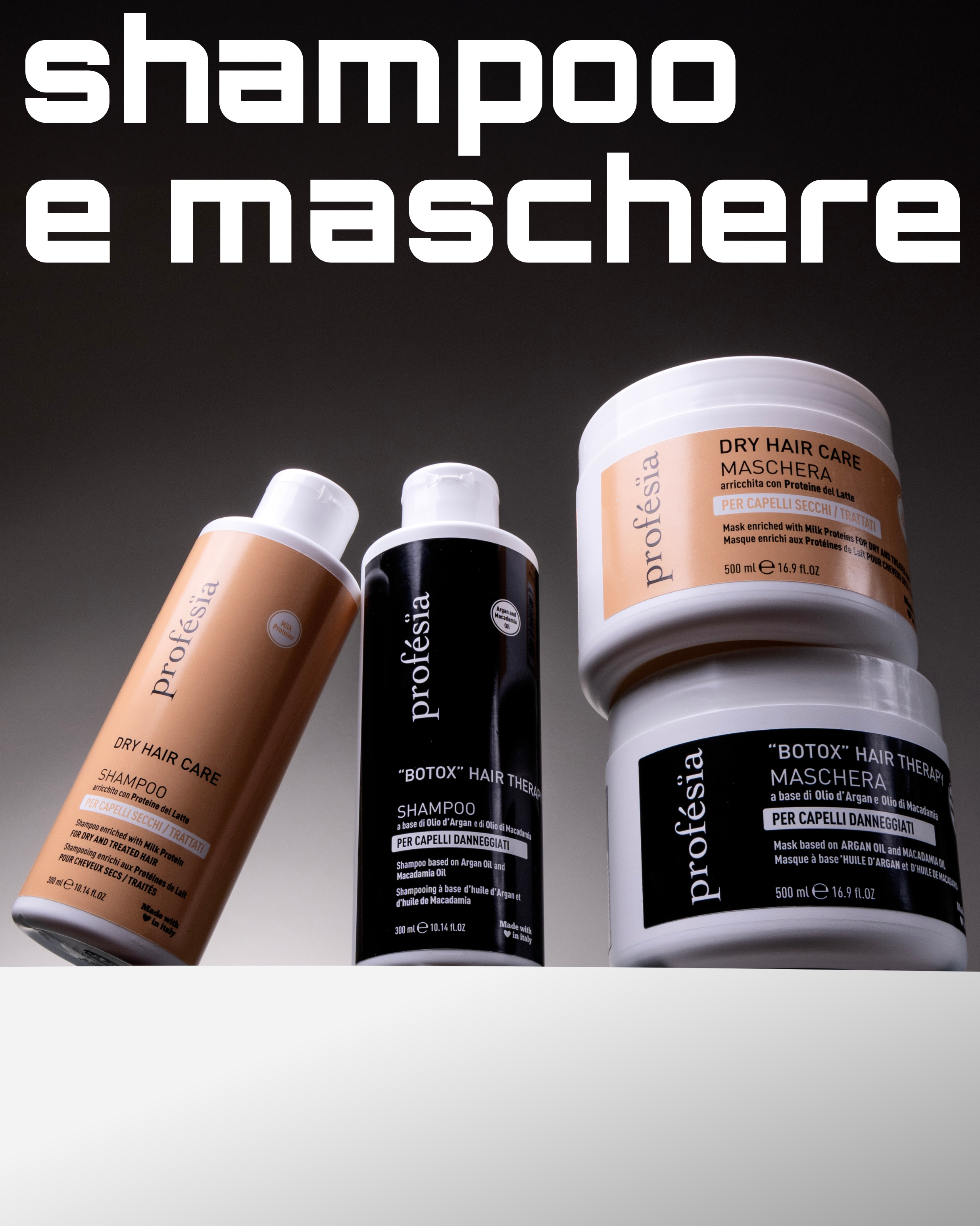 shampoo e maschere