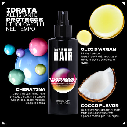 HYDRA BOOST / SPRAY DISTRICANTE E IDRATANTE PER PROTESI CAPELLI