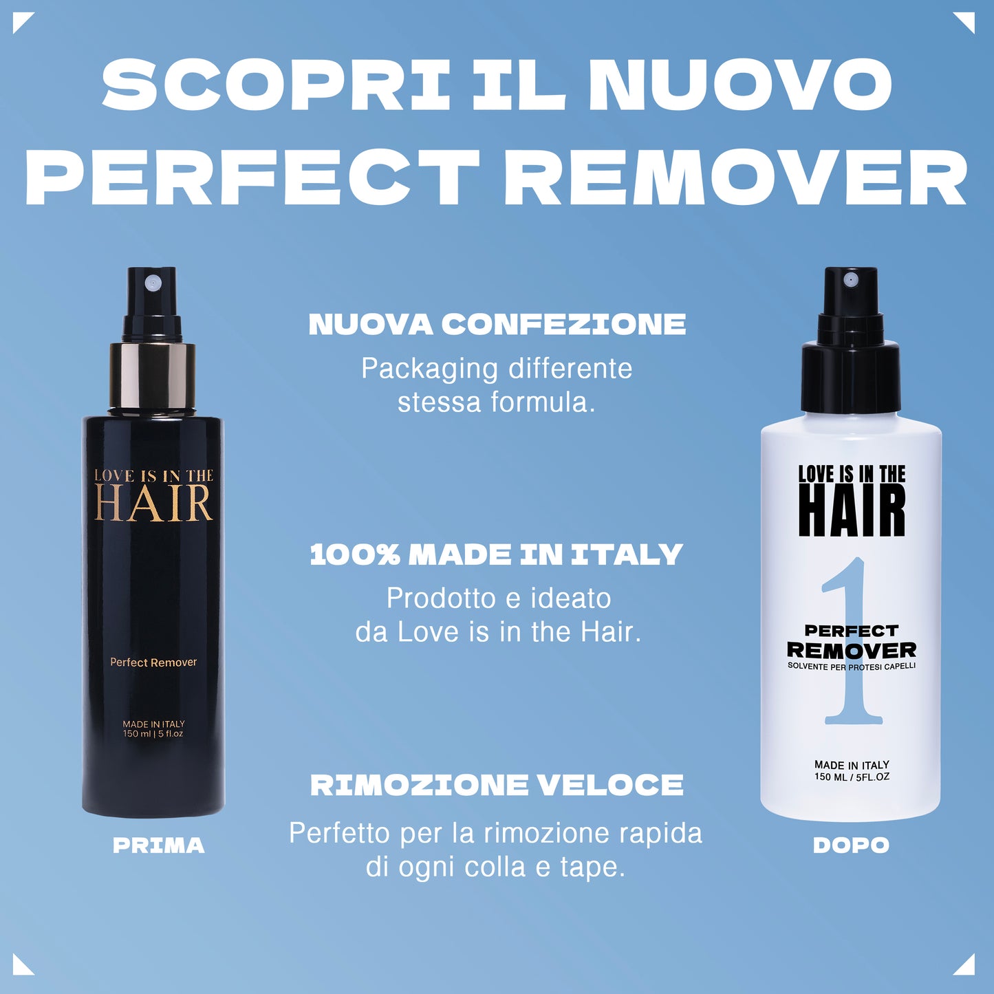 PERFECT REMOVER / SOLVENTE SPRAY PER RIMOZIONE DI COLLE E TAPE