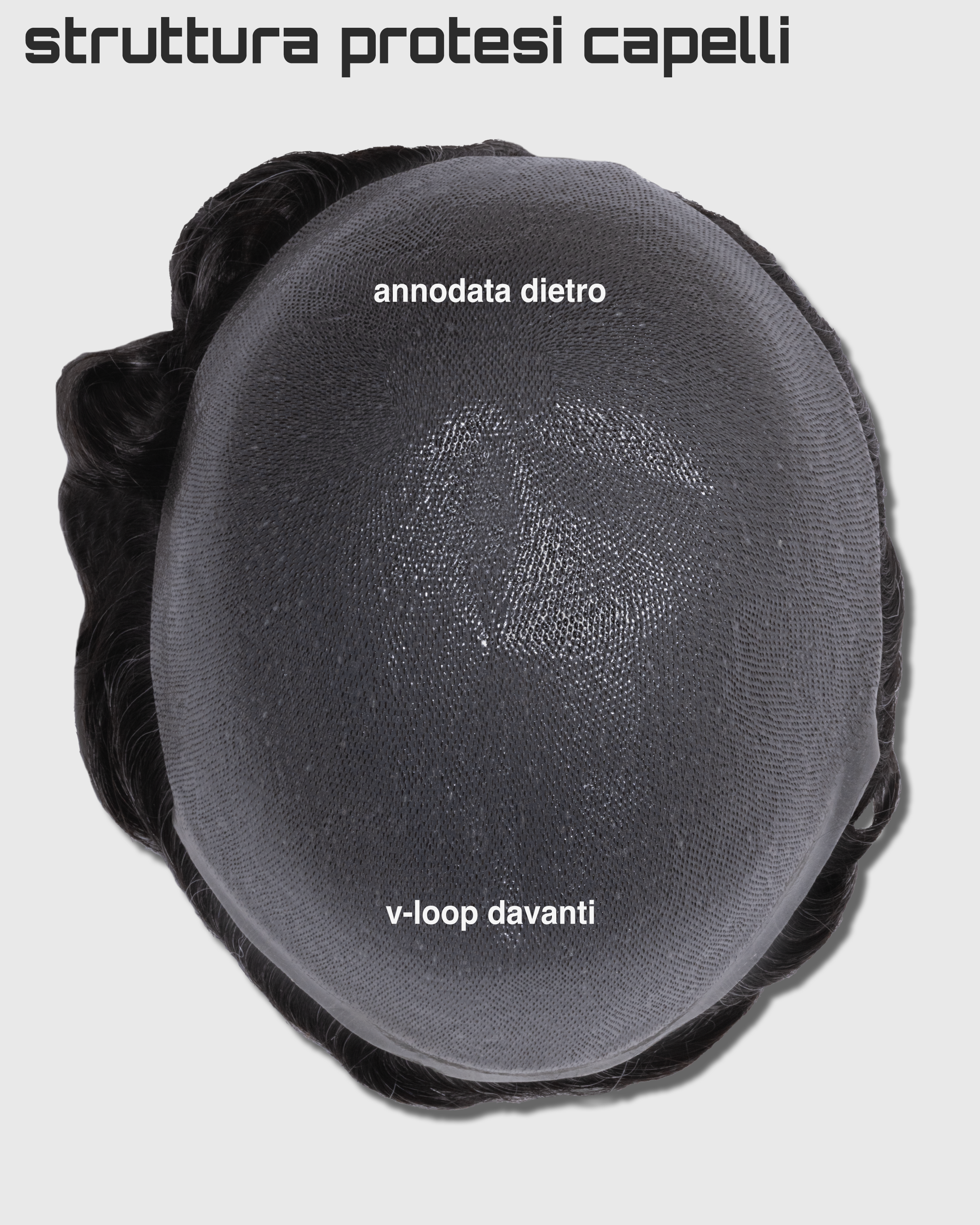 PROTESI CAPELLI BRONZE