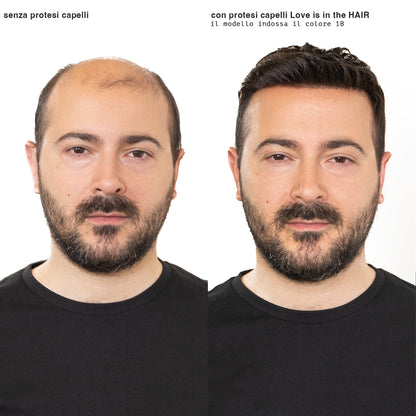 PROTESI CAPELLI BRONZE
