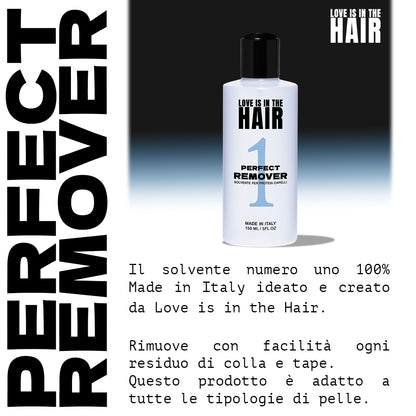 PERFECT REMOVER / SOLVENTE PER RIMOZIONE DI COLLE E TAPE PER PROTESI CAPELLI