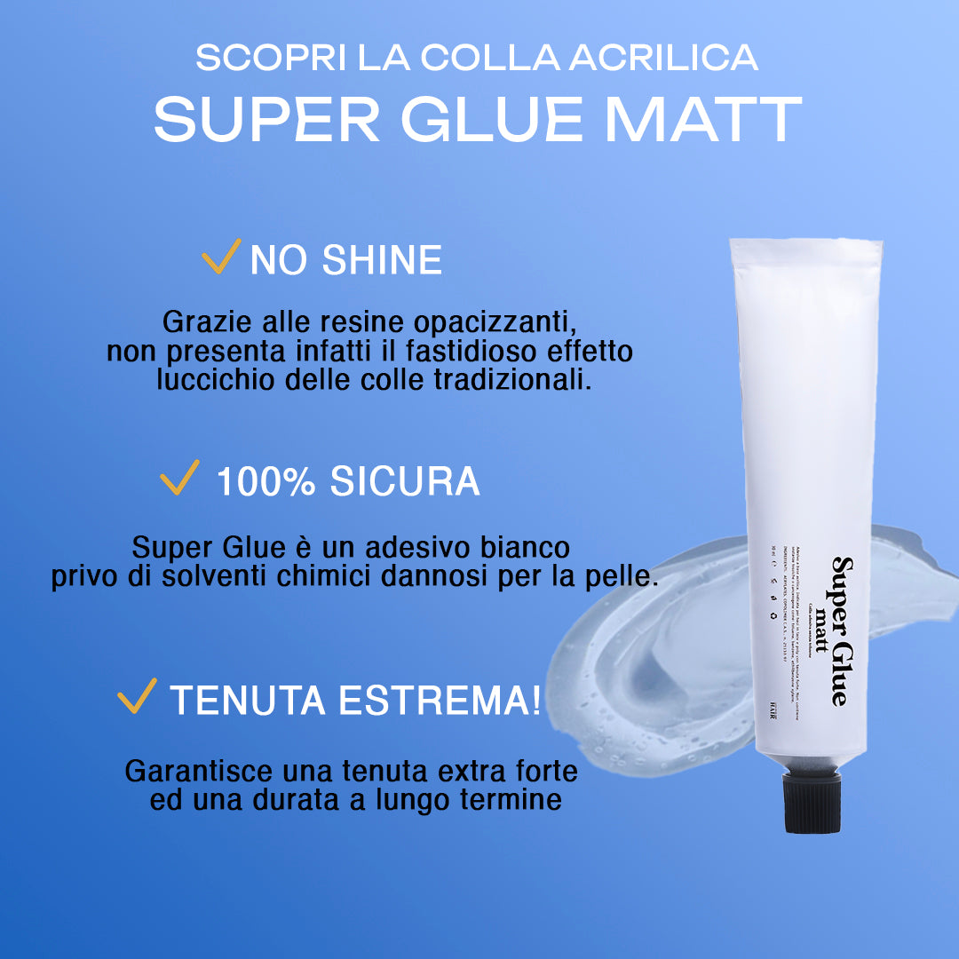 SUPER GLUE MATT 30ml / COLLA ACRILICA OPACA