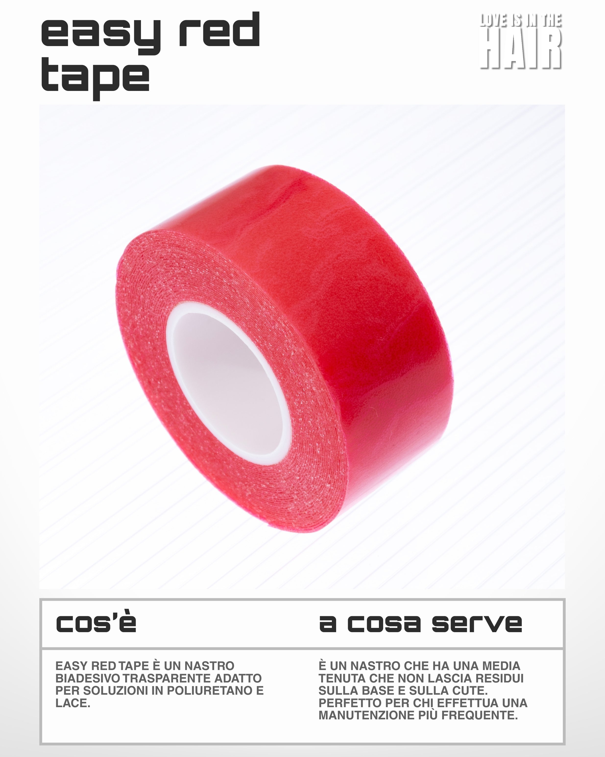EASY RED TAPE / NASTRO PER PROTESI CAPELLI